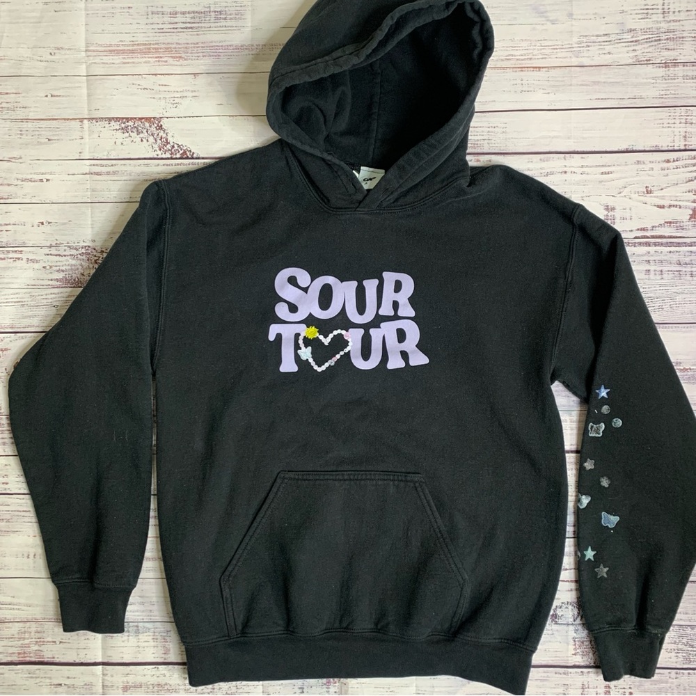 Olivia Rodrigo Sour Tour Concert Hoodie Sweatshirt - medium